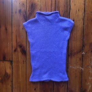 Vintage Cashmere Mock Neck